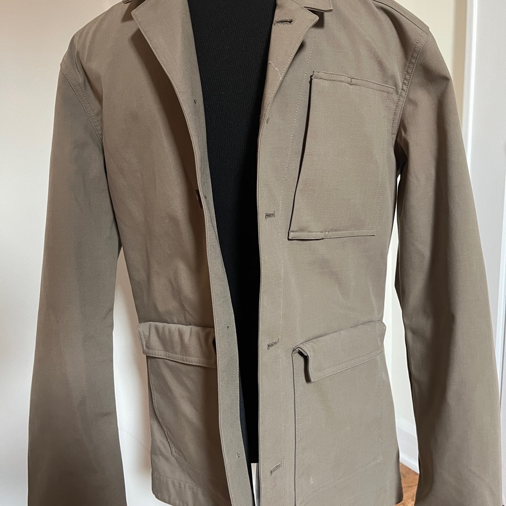 Nau Utility Jacket Patch Pocket Button Front Fiel… - image 1